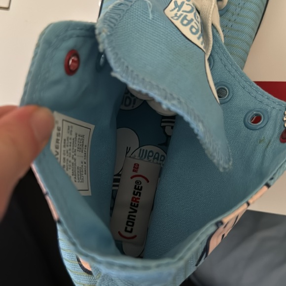 10.5 New Converse x Undefeated “Raw Dog” Collab - Wear a Sock - Red Project - Picture 5 of 6